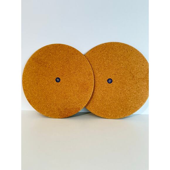 Vintage Pimpernel Round Floral Rose Placemats Set of 2 Made in England - Picture 3 of 6